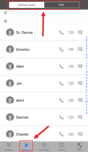 iOS Contacts